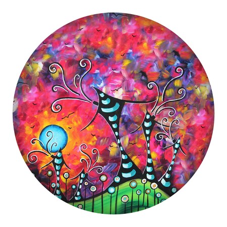 16 Land Of Whimsy Round Wall Art